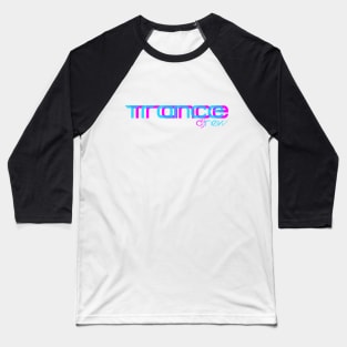 Double Vision Trance Baseball T-Shirt